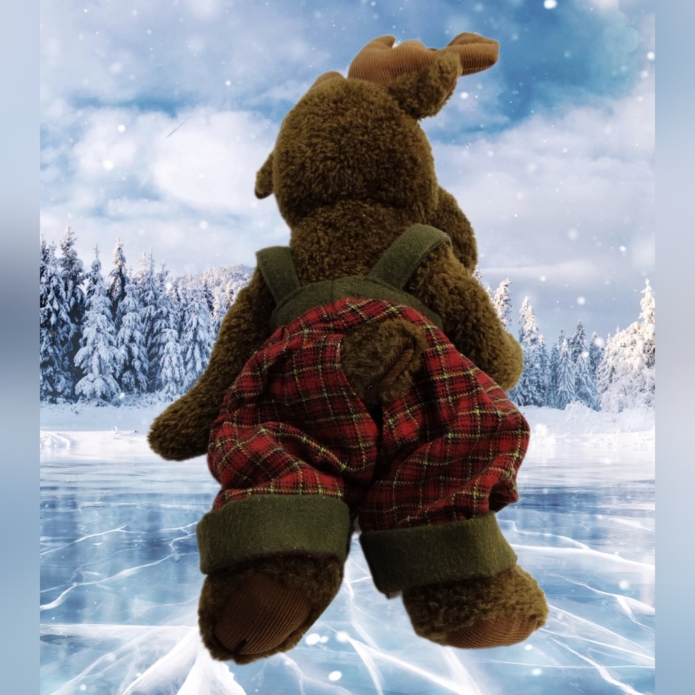 Rustic Plush Moose - Picture 5 of 5